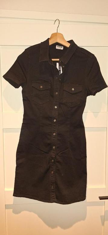 Mooi zwart Denim jurkje. Nieuw! beschikbaar voor biedingen
