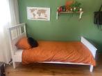 Hemnes bed 90x200 + bodem & matras, Ophalen, Gebruikt, 90 cm, Eenpersoons