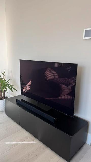 Tv meubel zwart 150cm, zwevend tv meubel beschikbaar voor biedingen
