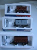 Roco H0. DB kolenwagon & Kobaltwagons met lading. 3 stuks., Verzenden, Gelijkstroom, Wagon, Roco