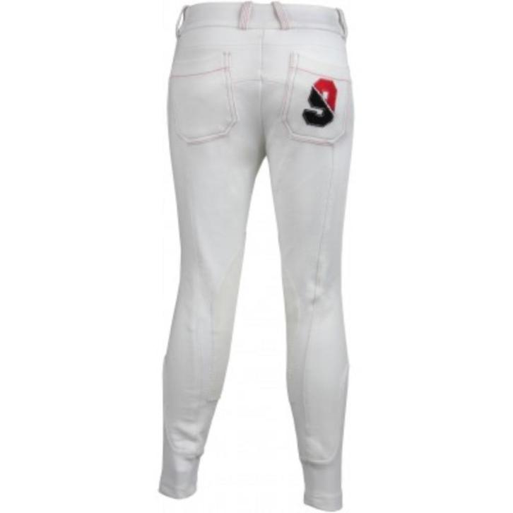 Witte Red Horse Dylan jongens rijbroek maat 128 140 en 152, Dieren en Toebehoren, Paardrijkleding, Nieuw, Kinderen, Bovenkleding