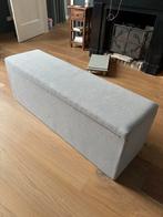 Lichtgrijze dekenkist van Swiss Sense, Ophalen, Zo goed als nieuw, Stof, Rechthoekig