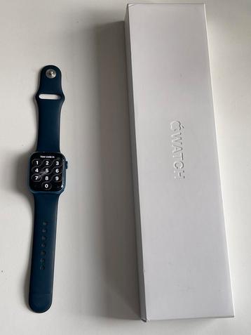 Apple watch 7 41mm blauw beschikbaar voor biedingen