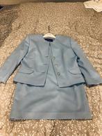 Louis Féraud Mantelpakje Maat 42 F, Kleding | Dames, Maat 38/40 (M), Kostuum of Pak, Blauw, Ophalen of Verzenden