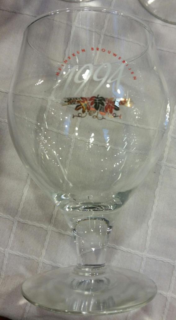 Heineken glas 1994 Heineken Brouwerijen - NIEUWSTAAT, Verzamelen, Biermerken, Zo goed als nieuw, Glas of Glazen, Heineken, Ophalen of Verzenden