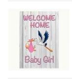 Zwangerschap Versiering - Welkom Thuis Baby!, Ophalen of Verzenden, Nieuw, Wanddecoratie