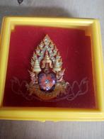Thai royal Commemorative pin/broche, Sieraden, Tassen en Uiterlijk, Broches, Nieuw, Goud, Overige materialen, Ophalen of Verzenden