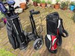 Galloway golftas met kar, clubs en ballen., Overige typen, Gebruikt, Callaway, Ophalen