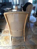 Eetkamer stoelen Lloyd Loom, Huis en Inrichting, Stoelen, Ophalen, Gebruikt, Bruin, Riet of Rotan