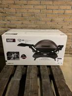 Weber Q 2400 elektrische barbecue met onderstel - dark grey, Ophalen, Nieuw, Weber