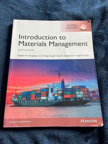 Materials Management - 8th Edition beschikbaar voor biedingen