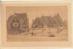 Wijnand Otto Jan Nieuwenkamp ets "Op Marken", Kleykamp Den H, Antiek en Kunst, Kunst | Etsen en Gravures, Ophalen