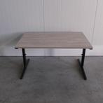 Ahrend knop inst. bureau T-Poot, 120x80cm, H63|78cm BR89, Huis en Inrichting, Bureaus, Gebruikt, -, -, In hoogte verstelbaar
