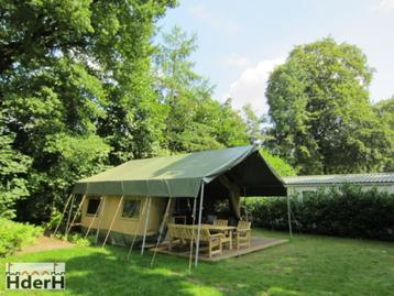 Safaritent Serengeti Glampingtent 35m2. Volledig ingericht!