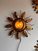 2 Zonne wandlamp messing vintage Mid Century prijs/stuk, Huis en Inrichting, Ophalen of Verzenden, Vintage, Vintage, Vintage