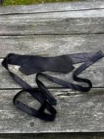 Zijden Ceintuur van stropdassen - Handgemaakt, 3 tot 5 cm, Minder dan 80 cm, Zwart, Tailleriem
