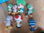 Super mario knuffels yoshi baby luigi, Ophalen of Verzenden, Gebruikt