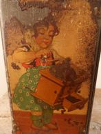 antiek koffie blik v.rossems koffie blik antiek ,zeldzaam, Verzamelen, Ophalen of Verzenden, Gebruikt, Koffie