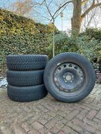 Winterbanden Michelin Alpin op stalen velgen, Auto-onderdelen, Ophalen, 16 inch, Banden en Velgen, 205 mm