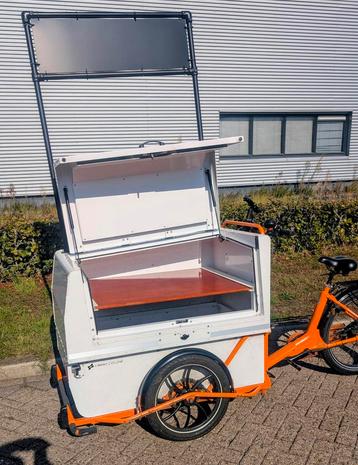 Bakfiets foodtruck elektrisch aangedreven beschikbaar voor biedingen