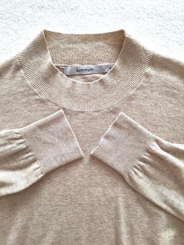 Beige trui - SUMMUM - met wol en kasjmier - Mt XL valt ruim beschikbaar voor biedingen