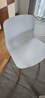 6 Hay stoelen (AAC12 en AAC08) - wit, Huis en Inrichting, Stoelen, Ophalen, Wit, Zo goed als nieuw, Metaal