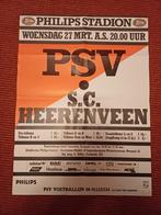 Poster PSV - HEERENVEEN 27-03-1991, Ophalen of Verzenden, Zo goed als nieuw