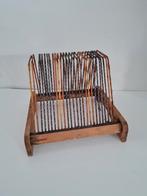 Vintage LP rek, platenrek, platenhouder voor 25 LP's, Ophalen of Verzenden