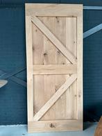 Eiken Barndeur | Staldeur | Schuifdeur, Ophalen, 80 tot 100 cm, 215 cm of meer, Binnendeur