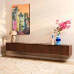 Tv meubel madison walnut 200 cm starfurn, Ophalen of Verzenden, Nieuw, 25 tot 50 cm, Minder dan 100 cm
