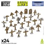 Trench Wooden Crosses 1:48-1:35 12722 Wargames, Verzenden, Spanje, GSW, Info@sceneryenzo.nl