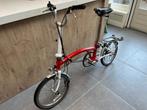 Brompton vouwfiets - 5 versnellingen - Brooks zadel, Fietsen en Brommers, Fietsen | Vouwfietsen, Ophalen, Gebruikt, Brompton, 16 tot 18 inch