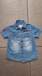 104 spijkerblouse korte mouw Lee Cooper ZGAN, Lee cooper, Ophalen of Verzenden, Zo goed als nieuw, Shirt of Longsleeve