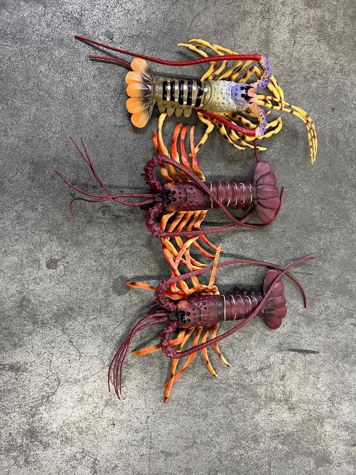 Set decoratieve kunstof kreeften, Dieren en Toebehoren, Vissen | Aquaria en Toebehoren, Ophalen