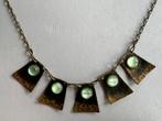 Amsterdamse school ketting collier, Ophalen of Verzenden