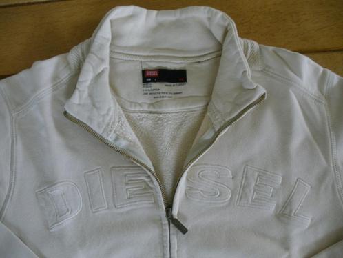 DIESEL vest ecru sweat maat L, Kleding | Heren, Truien en Vesten, Maat 48/50 (M), Beige, Verzenden