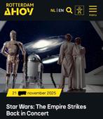 TEAB - 2 tickets - Star Wars in Concert - 21 nov - zie info, Tickets en Kaartjes, Concerten | Overige, Twee personen, November