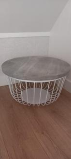 Salontafel, Huis en Inrichting, Tafels | Salontafels, Ophalen, Eikenhout, 100 tot 150 cm, Rond