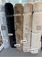 Fluffy vloerkleed 160x230 taupe nieuw, Ophalen, Nieuw