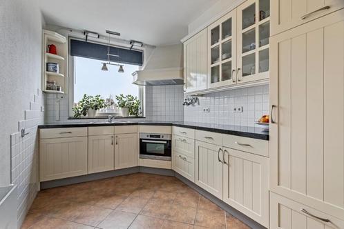 Keuken, Huis en Inrichting, Keuken | Complete keukens, Gebruikt, Hoekkeuken, Crème, Composiet, Ophalen