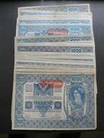 (19) . tausend 1000 kronen 1902 . totaal 42 stuks . netjes ., Ophalen of Verzenden, Buitenland, Bankbiljetten