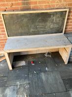 Bureau steigerhout, Tuin en Terras, Ophalen, Gebruikt, Hout