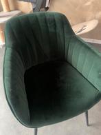 Donkergroene stoelen - set van 4, Huis en Inrichting, Stoelen, Ophalen, Gebruikt, Overige kleuren, Vier
