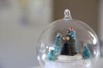 kerst decoratie. Kersboom in transparant verpakt, Ophalen of Verzenden, Gebruikt