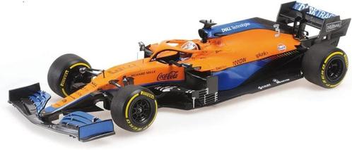 1:18 F1 Bahrain 2021 Ricciardo Minichamps, Hobby en Vrije tijd, Modelauto's | 1:18, Nieuw, Auto, MiniChamps, Ophalen
