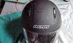 HELM Demm XRS 308 Matzwart M 57-58 Motor Schooter Bromfiets, Ophalen of Verzenden, Gebruikt, Medium, DEMM