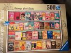 Legpuzzel 500 stukjes oude kookboeken vintage cook, Ophalen of Verzenden, 500 t/m 1500 stukjes, Zo goed als nieuw, Legpuzzel