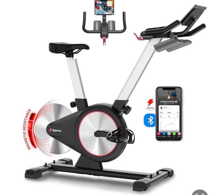 Nieuw Sperax Indoor Exercise Bike Capaciteit Sterk Stil, Sport en Fitness, Fitnessapparatuur, Nieuw, Spinningfiets, Ophalen of Verzenden