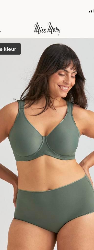 Miss Mary beugel BH, 85G stay fresh met zijvleugel, Kleding | Dames, Ondergoed en Lingerie, BH, Groen, Ophalen of Verzenden