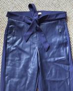 Studio Anneloes broek paars met leer Margot maat L, Kleding | Dames, Broeken en Pantalons, Ophalen, Paars, Maat 42/44 (L), Nieuw